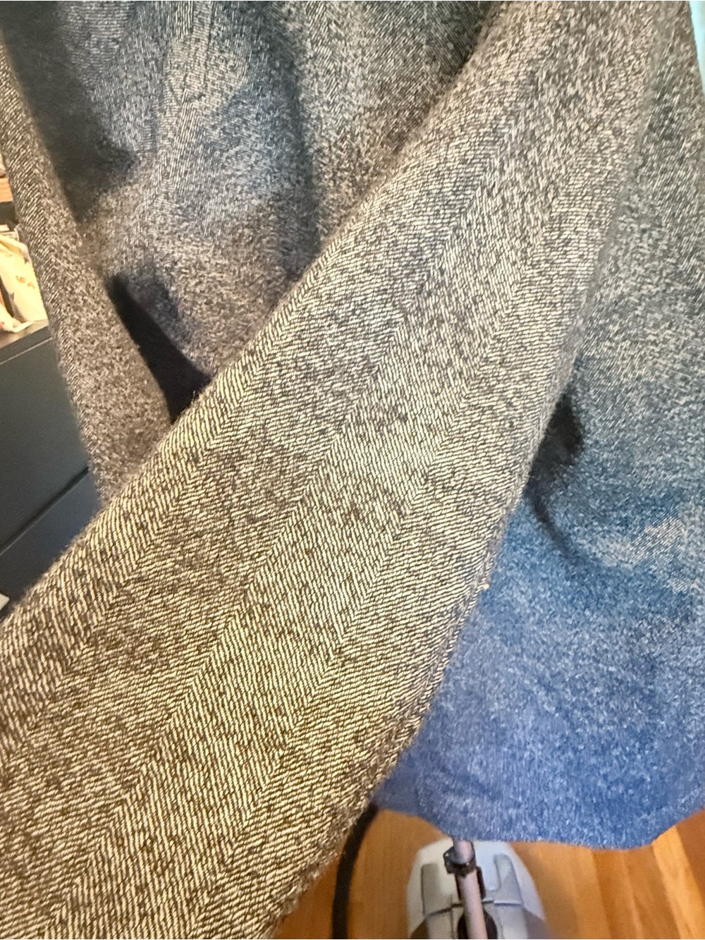 Yigal Azrouel Womems  Grey Button-Front Pea Coat - Picture 8 of 14